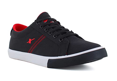 Sparx Men’s Black Red Sneaker (SM-671)