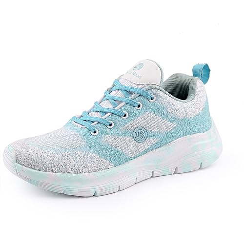 Bacca Bucci Women FemmeFlex Running/Walking Sports Shoes | Featherlite EVA Sole with Memory Footbed