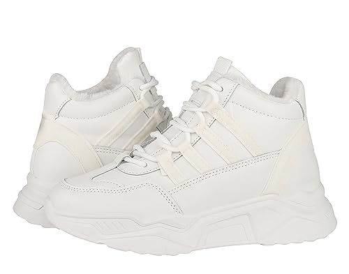 CASSIEY Women’s and Girls’s Latest Lace Super Soft Sports Running Shoes Comfortable with Inner Fur Sneakers Shoes
