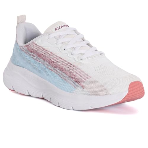 AVANT Women’s Turbulent Outdoor Sports Shoes with Enhanced Grip TPR Outsole & Laces Running Shoes for Women