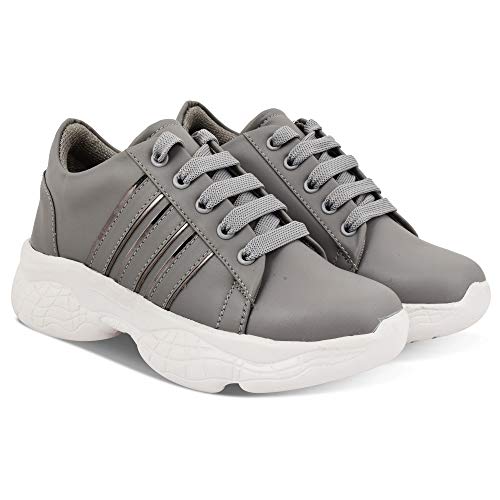 Creattoes Women Sports Shoes Chunky Sole Sneakers for Women Walking Gym Running