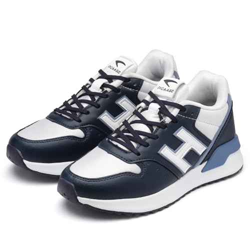 PICAASO Hugo Sneaker Shoes for Men | Running, Walking, Gym Shoes | Lightweight & Comfortable |Sneaker Shoes for Men | Ideal for Mens & Boys