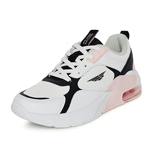 Red Tape Women White/Black Athleisure Shoes