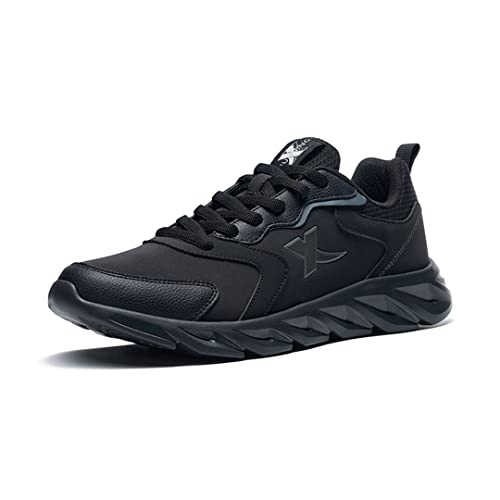 XTEP Triple Proof Technology (Water, Grease & Stain Resistant), EVA Lightweight Sole, Laceup, Superior Comfort, Ultra-Light Weight, Jogging & Running Shoes for Men