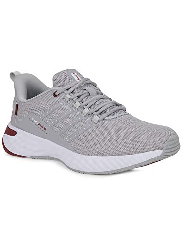 Campus Mens Oslo Pro Grey Running Shoes-9 UK (11G-250)