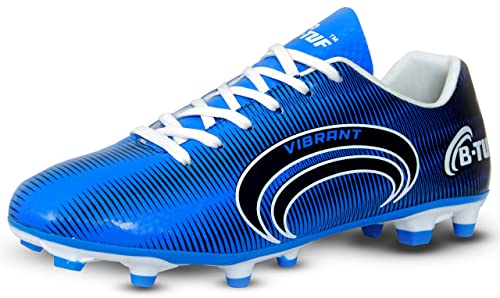 B-TUF Vibrant Football Shoes Studs TPU Sole for Men Boys Unisex Kids