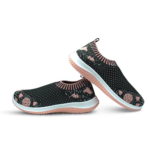 WalkLine GK Gym Shoes for Women Casuals for Women | Everyday Basic Sneakers for Women | Comfortable & Lightweight, Running Sneaker for Ladies & Girls