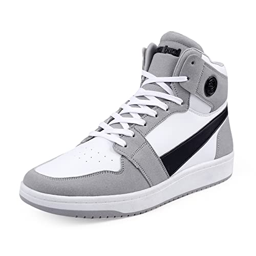 Bacca Bucci Balancer Men’s Fashion Sneakers Lace-Up Trainers Basketball Style Walking Shoes