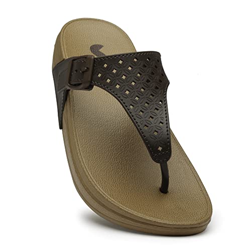 SOLETHREADS CHERRY | Women Slippers | Stylish Designer | T-Strap Slippers | Summer Casual Slipper | Slippers for Women