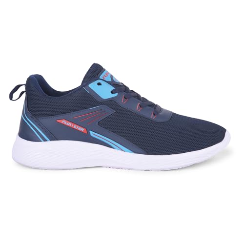 Flowster Sports Shoes for Men | Running, Walking, Gym Shoes | Lightweight and Comfortable | Ideal for Men (F003)