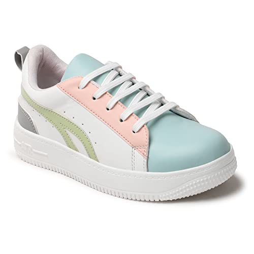 Longwalk Women’s Comfotable Sneakers – White Sneakers Shoes