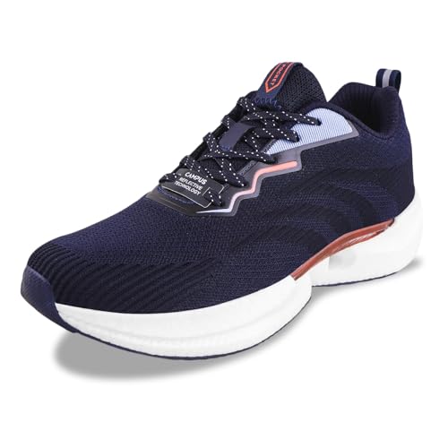 Mens Slip on Walking Shoes Lightweight & Comfortable Running, Walking, Gym Shoes Navy Color
