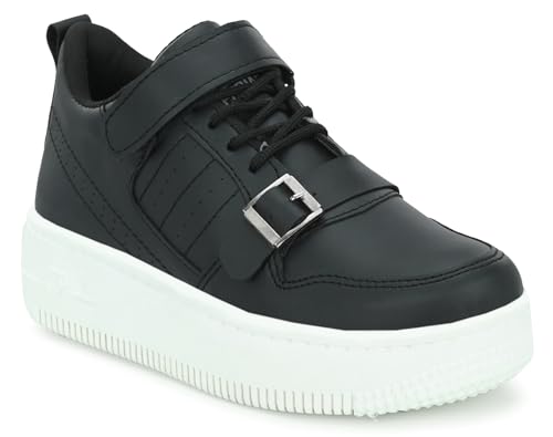 AFROJACK Women’s Sneakers | Strap lace-up| Casual Shoes for Girls w1150