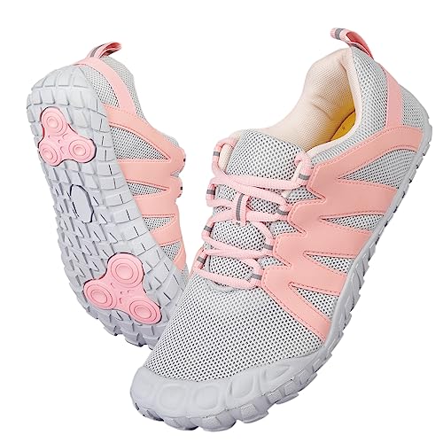 ANDUNE Women’s Barefoot & Minimalist Cross Training Shoes – All Terrain Pebble Dash | Wide Toe Box | Zero Drop Sole